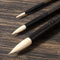 Tri-Art Artist Brushes - Long Handle Natural Bristle - Round