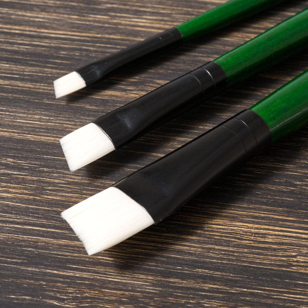Tri-Art Artist Brushes - Long Handle Soft Synthetic - Angle 