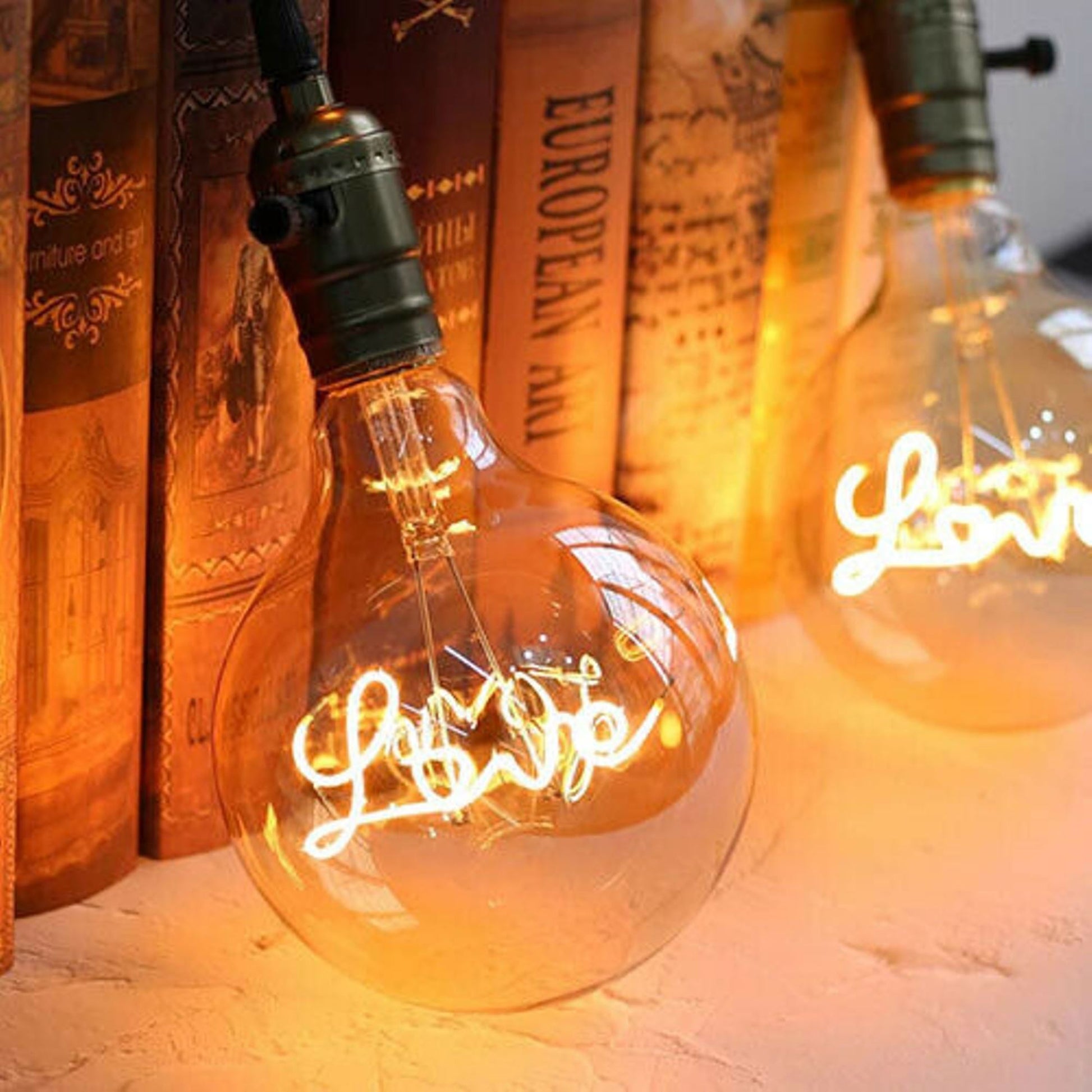 LED Bulbs 4W Decorative Light Bulbs E26 LED Filament Bulb Edison Lights~1158