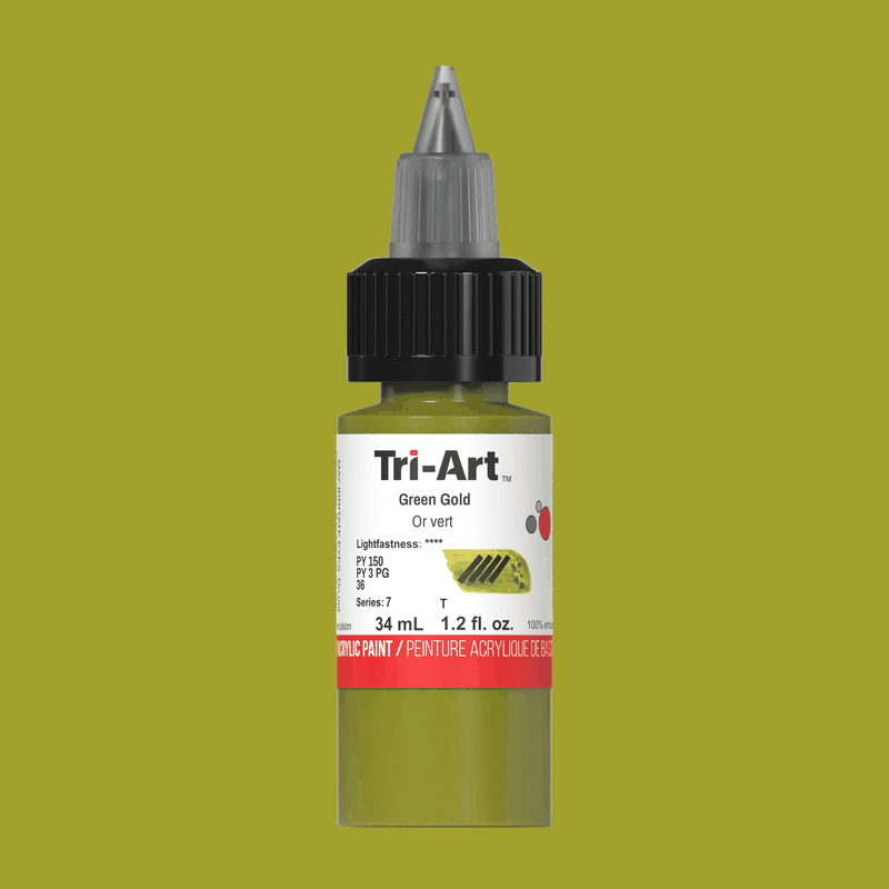 Tri-Art Low Viscosity - Green Gold 