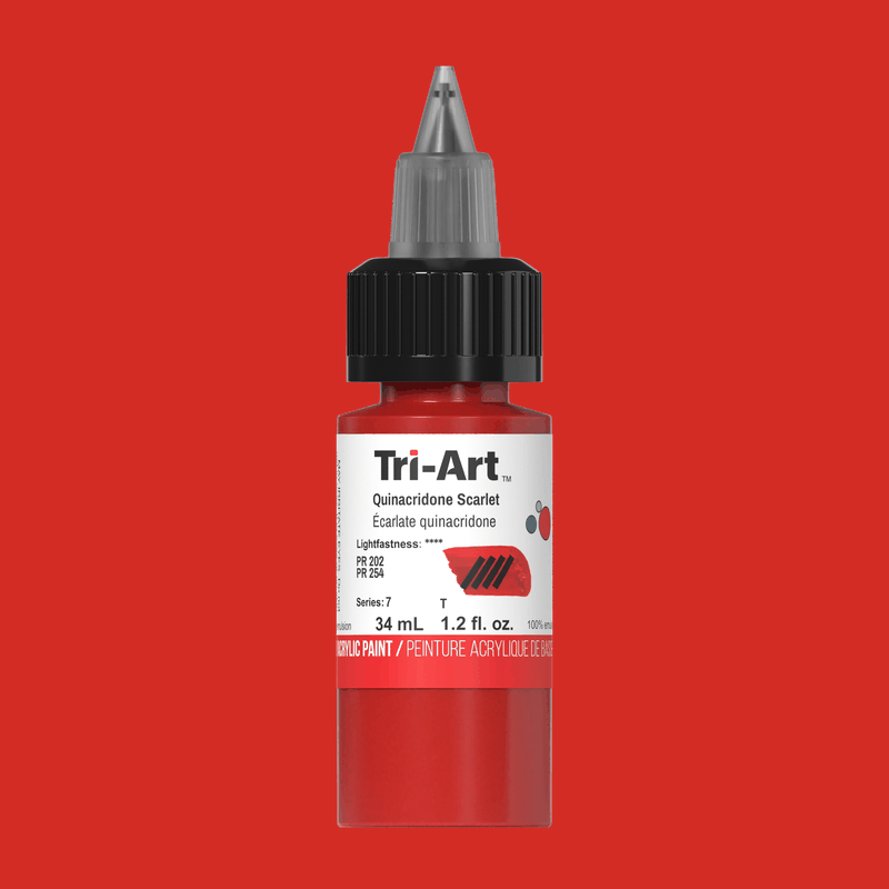 Tri-Art Low Viscosity - Quinacridone Scarlet 