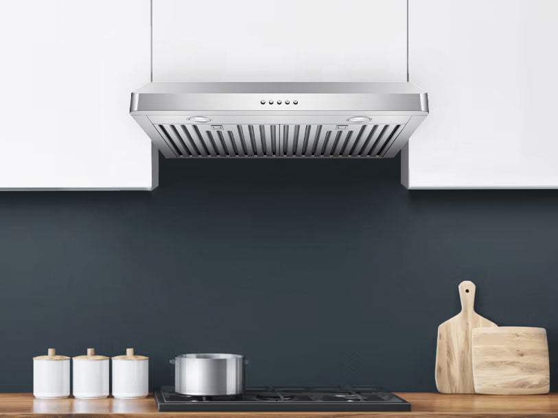 30 Inch 600 CFM Under Cabinet Range Hood - VICTORY Luna 