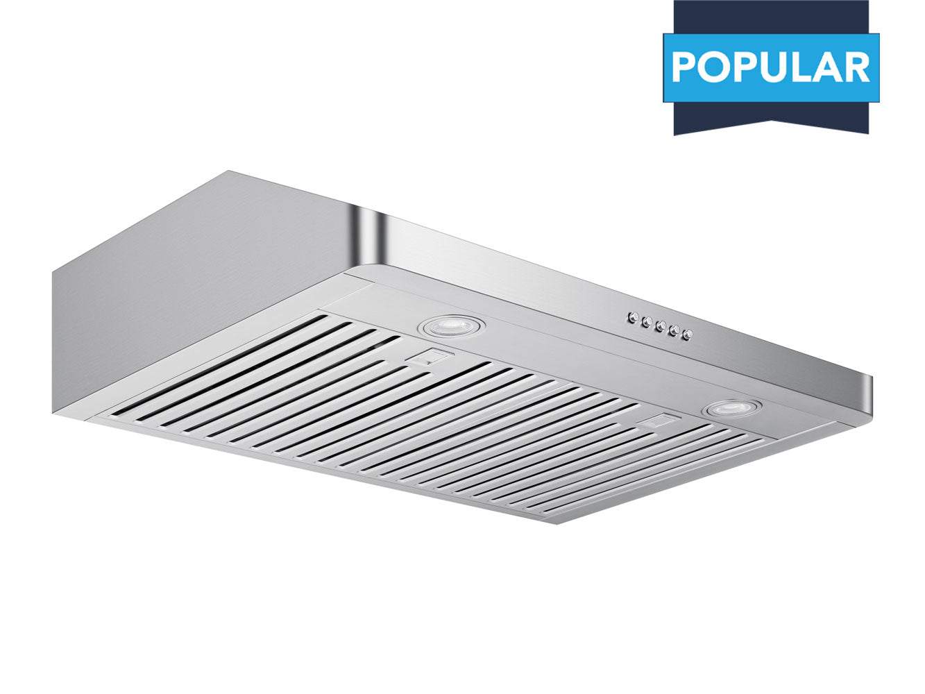 30 Inch 600 CFM Under Cabinet Range Hood - VICTORY Luna 