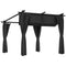8' x 8.5' Metal Retractable Pergola Canopy with Sidewalls, Outdoor Gazebo UPF30+ Sun Shade Shelter for Garden, Deck