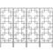 Outsunny 72in Garden Trellis with 4 Mental Grid Panels for Roses, Cucumbers & Vine Plants, Rust-Resistant for All Weather Use