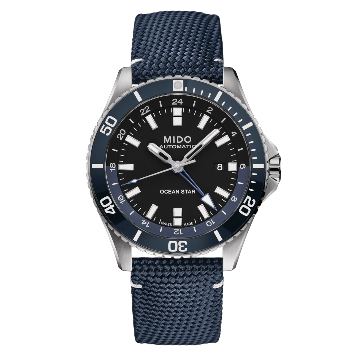 MIDO Ocean Star GMT Black & Blue | M026.629.17.051.00 