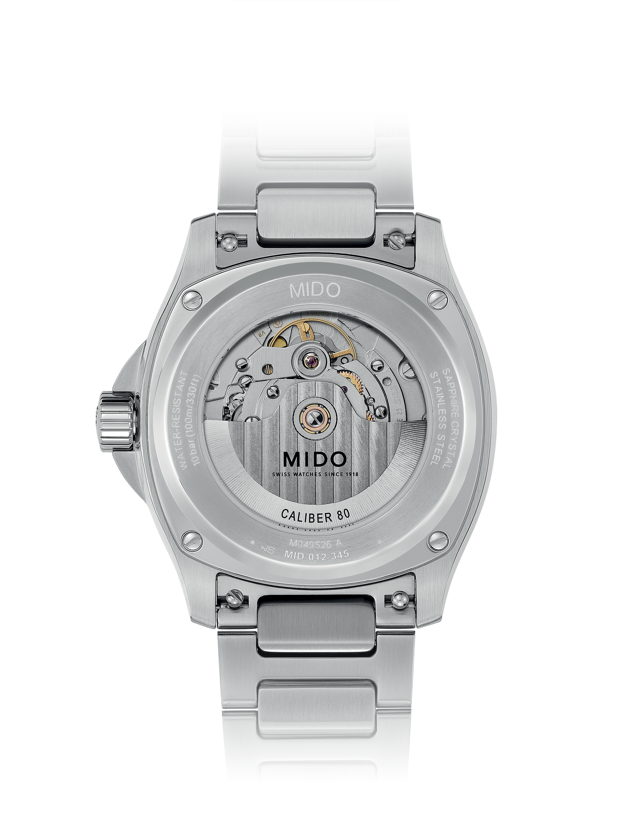 MIDO Multifort TV Big Date Grey Stainless Steel | M049.526.11.081.00 