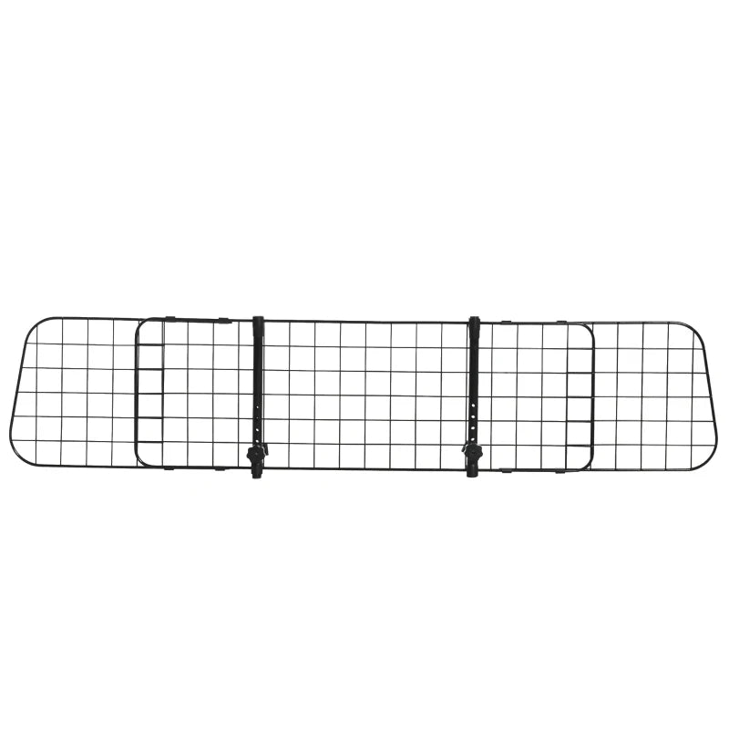 Adjustable Dog Car Barrier, Heavy Duty Dog Fence Car Safety Guard Gate for SUV, Vans, Trucks