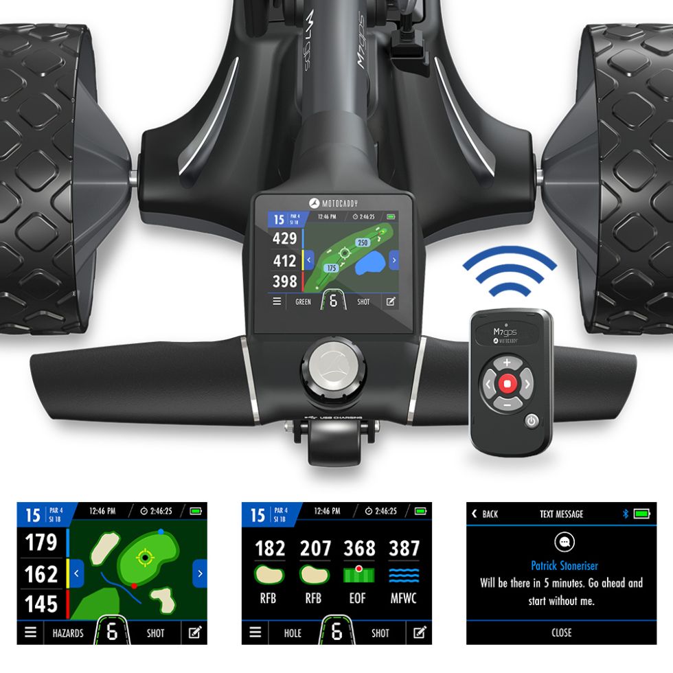 M7 GPS Electric Trolley 