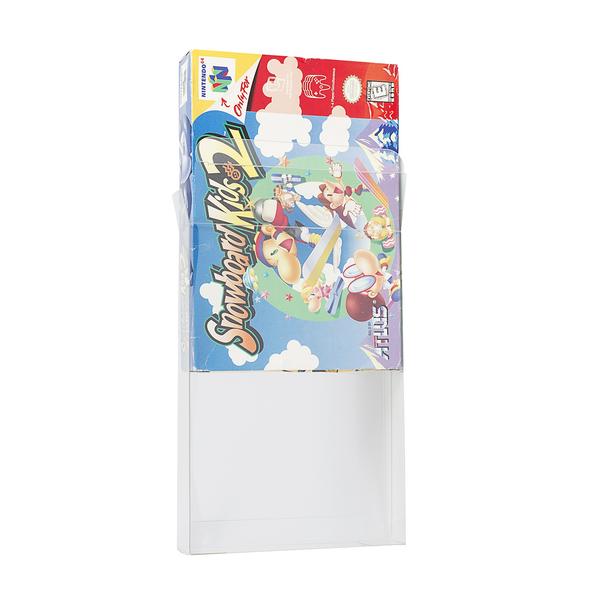Nintendo N64 SNES Super Nintendo (Game Box) PET Protectors - Pack of 25 