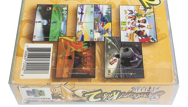 Nintendo N64 SNES Super Nintendo (Game Box) PET Protectors - Pack of 25 