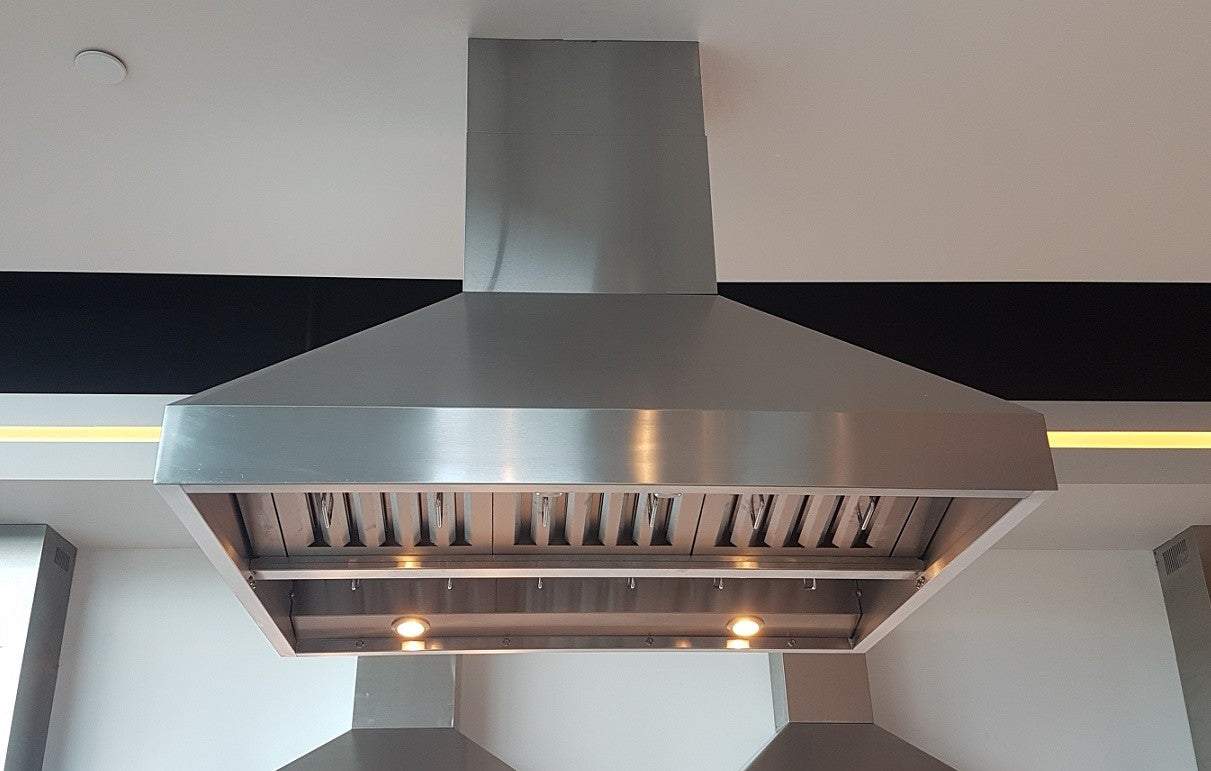 42 Inch Island Range Hood 1200 CFM - VICTORY Twister MAX Island 