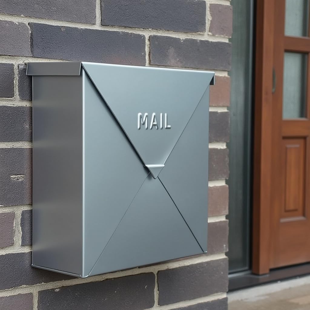 Chicago Mailbox Silver 