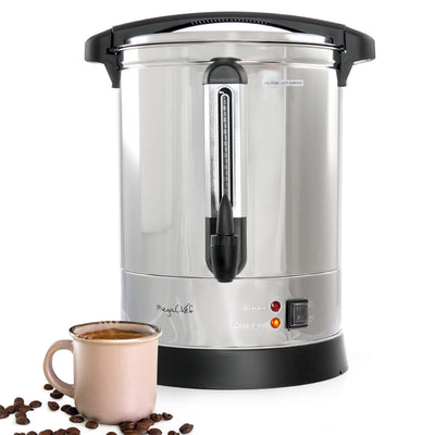 MegaChef 100 Cup Stainless Steel Coffee Urn - Free Shipping 