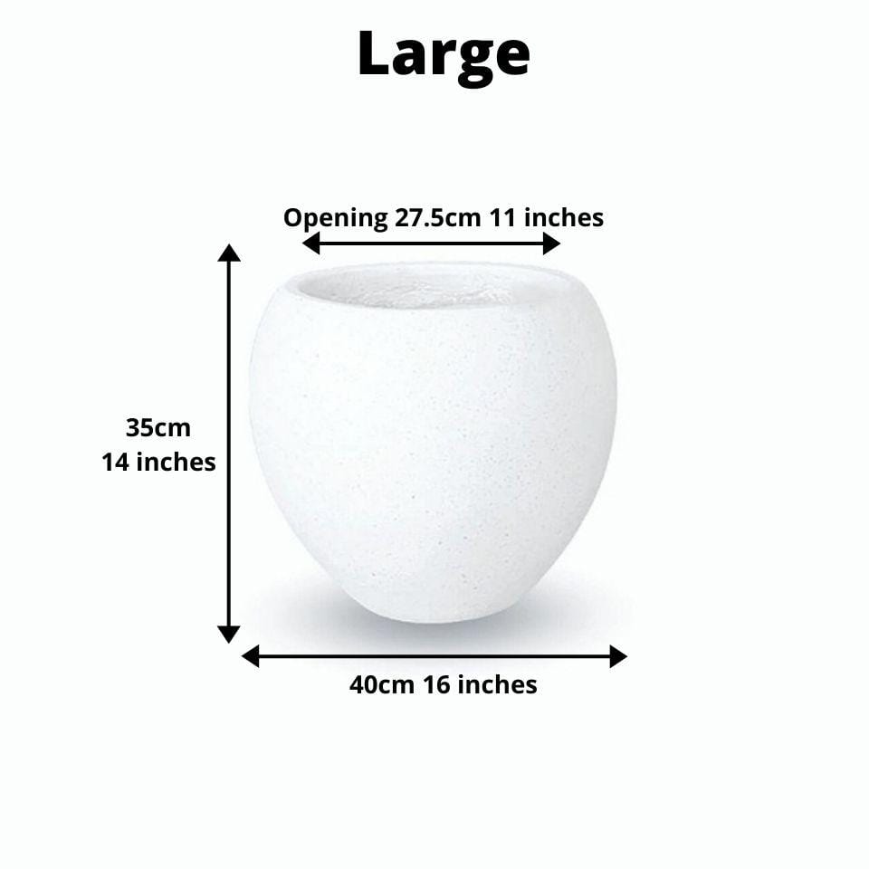 Merida Round Cement Planter (Multiple Sizes) 