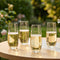 Stemless Champagne Flutes, Set of 4, 230 ml (7.8 oz)
