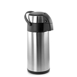 MegaChef 5 Liter Stainless Steel Airpot Hot Water Dispenser for Coffee and Tea - Free Shipping 