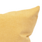 Maize Chenille Cushion Cover – Soft Yellow Chenille Pillow Cover, Hand-Made in Canada
