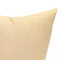 Biscuit Cushion Cover – Woven Texture, 55% Rayon & 45% Polyester, Knife Edge, Hidden Cream Zipper, Hand-Made in Canada, Warm Honey-Gold