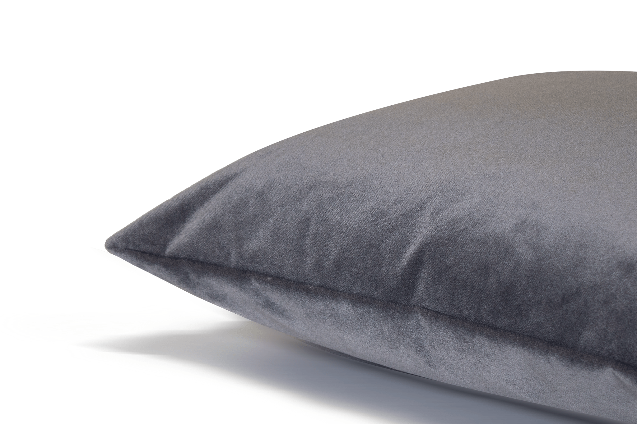 Grey Velvet Cushion Cover 