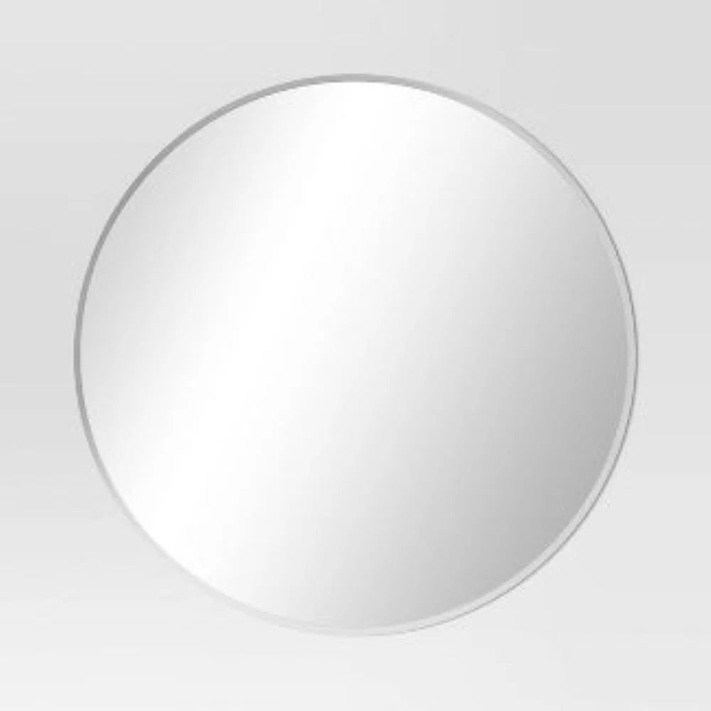 Vera 24" x 24" Round Frameless Mirror