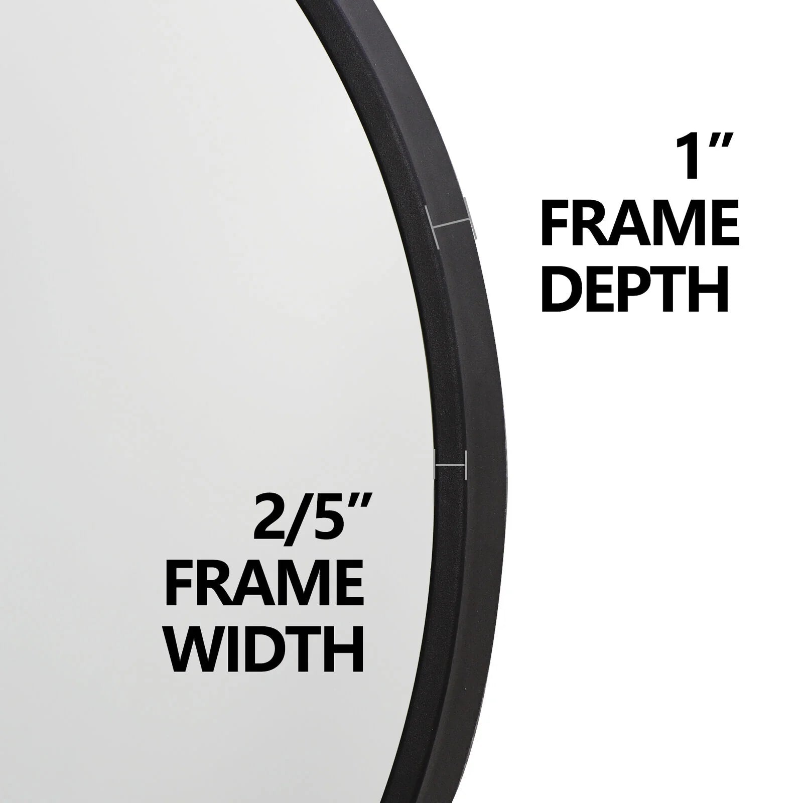 Vera 28" x 28" Round Vanity Mirror with Stainless Steel Frame