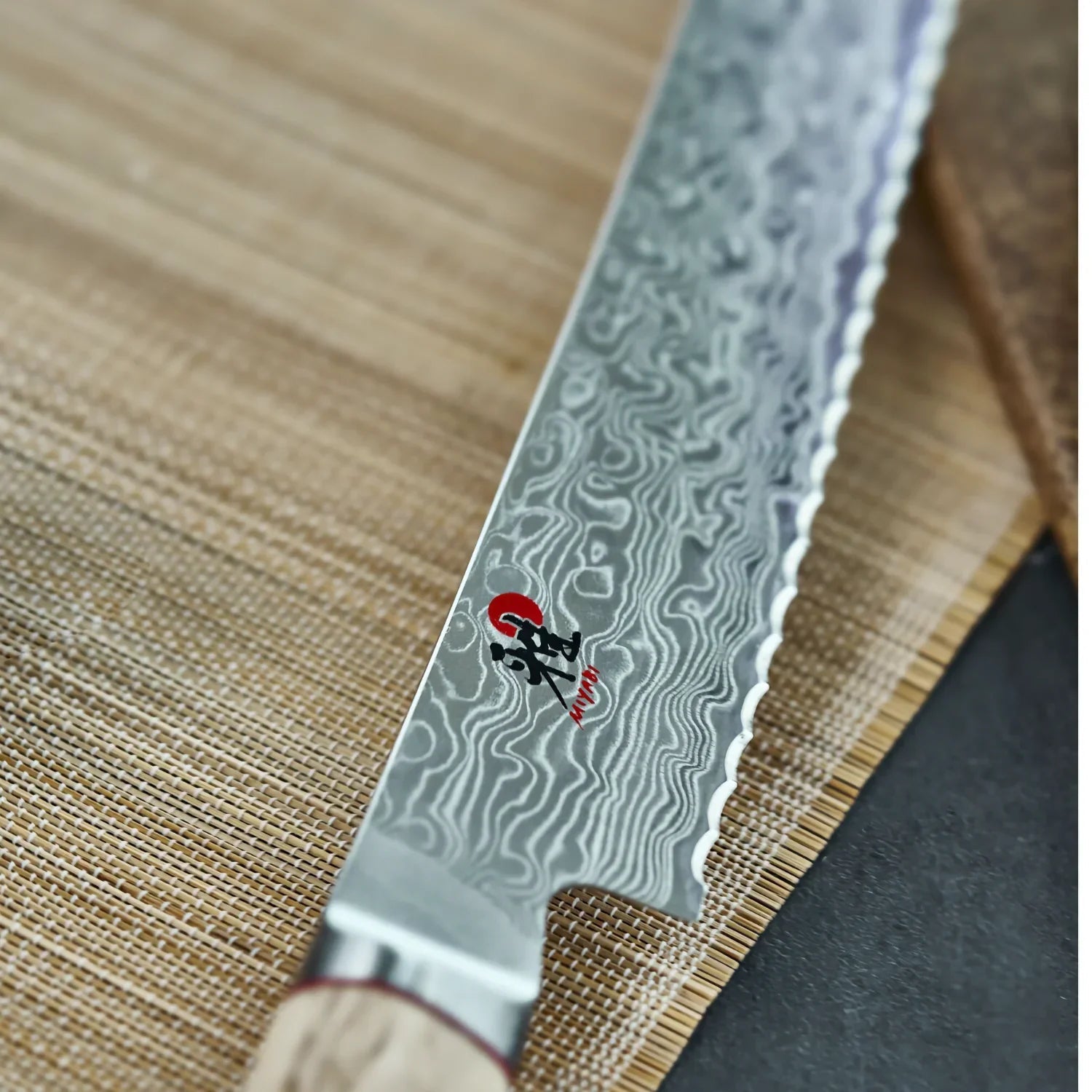 MIYABI 5000 MCD - 9-inch - Bread knife, brown 