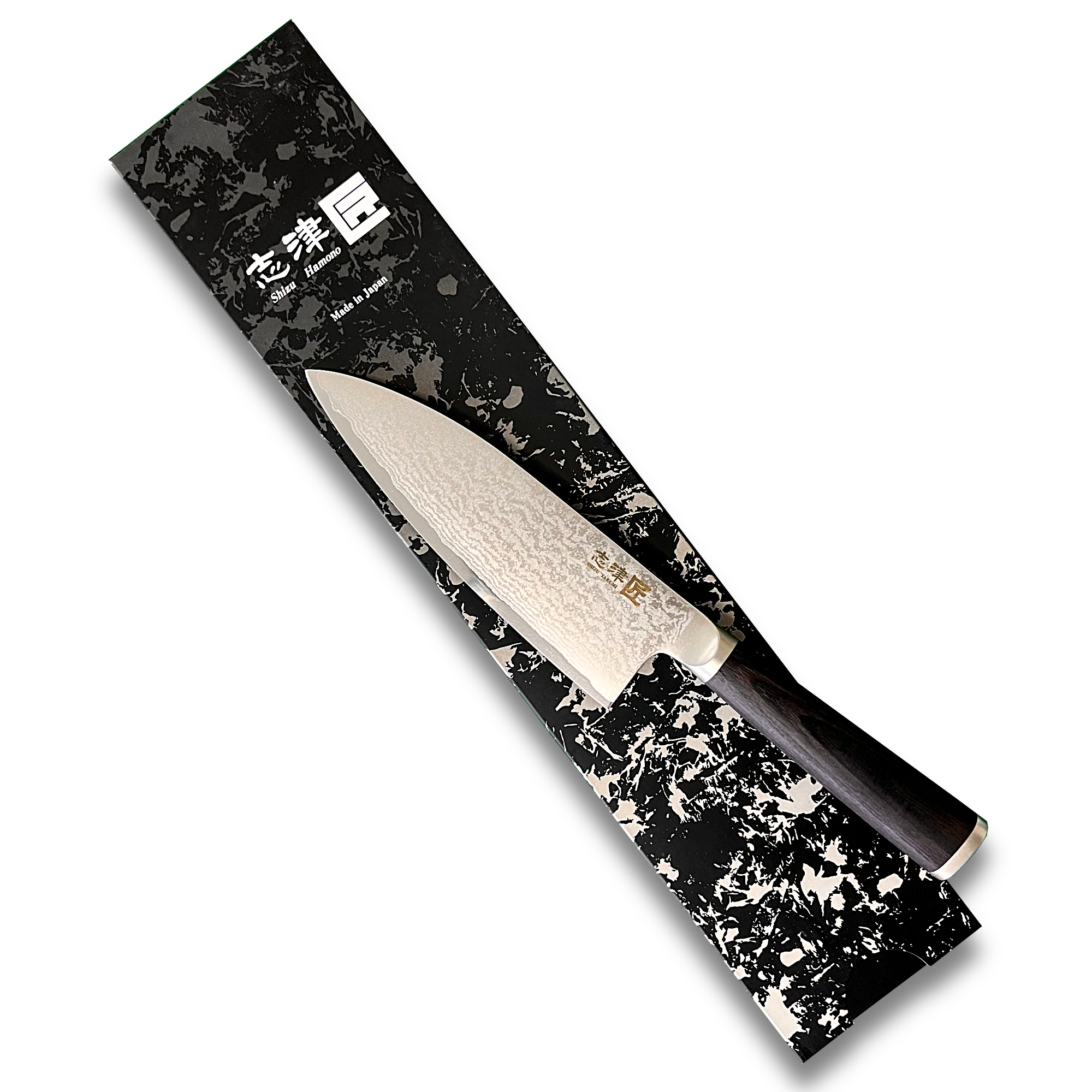 Miyako SUS 165mm Deba Knife Right Hand | 33 Layer Damascus Steel Blade  – Made in Japan 