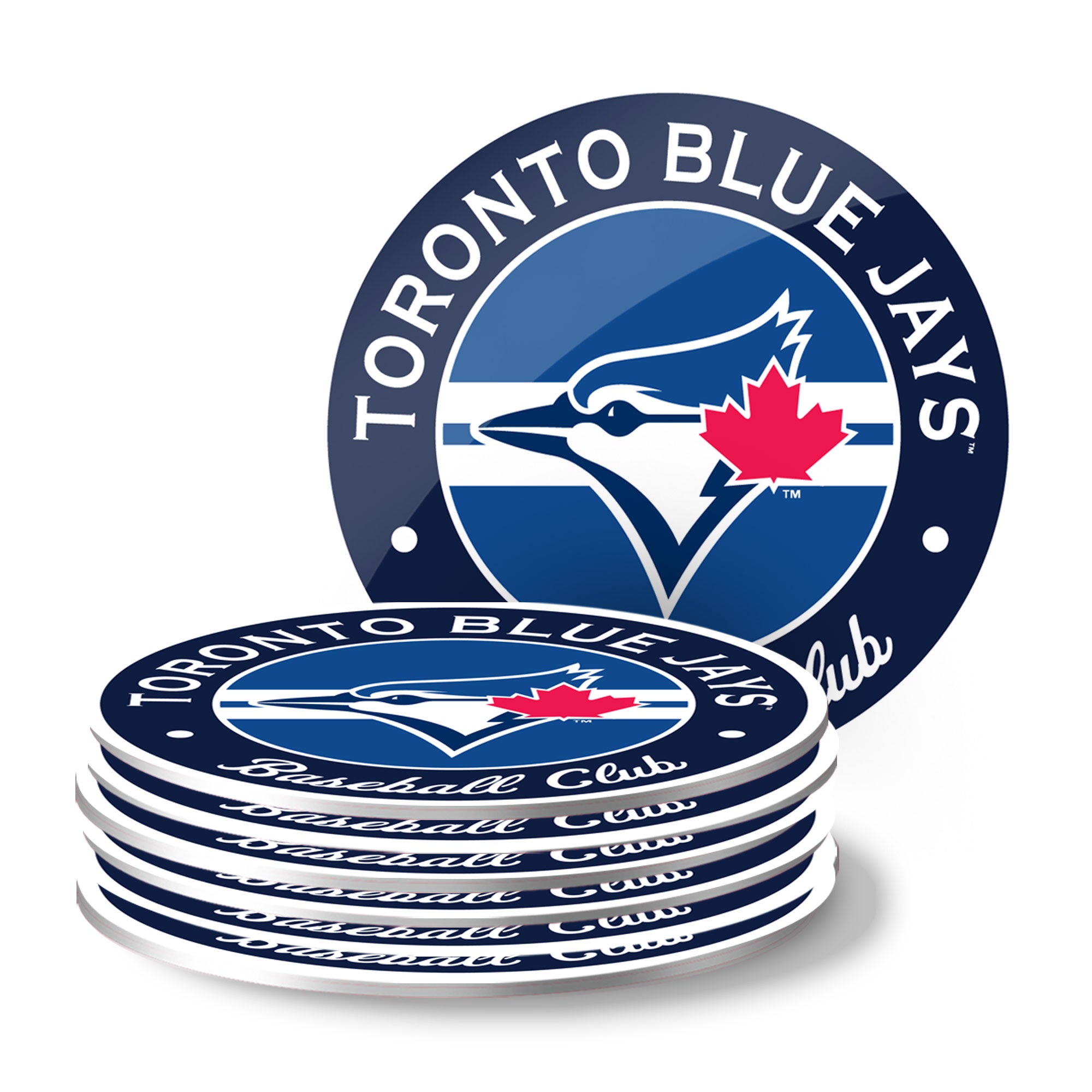 Toronto Blue Jays Coasters - Eight Pack Set 