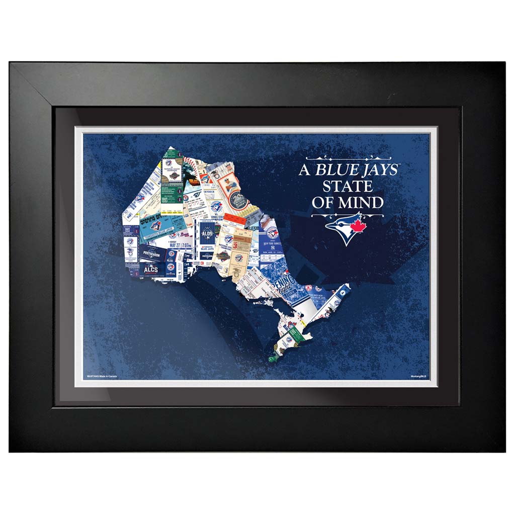 Toronto Blue Jays - 12x16 State of Mind Framed Artwork 