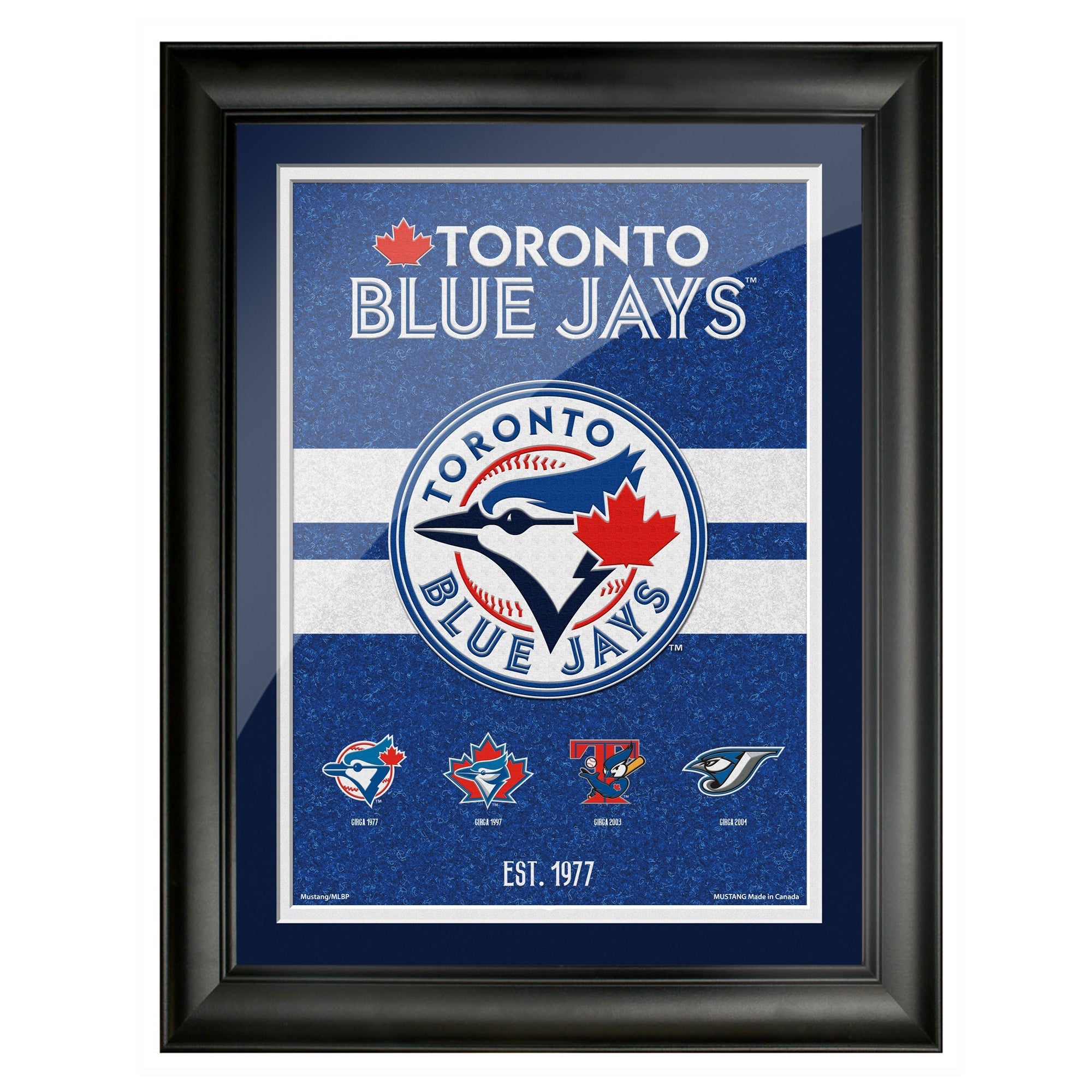 Toronto Blue Jays 12x16 Team Tradition Framed Artwork 