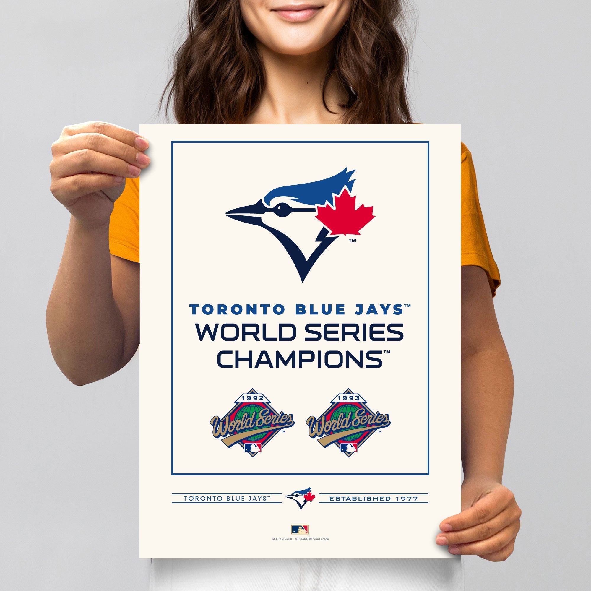 Toronto Blue Jays World Series Collection 12x16 Print 