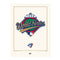 Toronto Blue Jays 1992 World Series Logos to History 12x16 Print