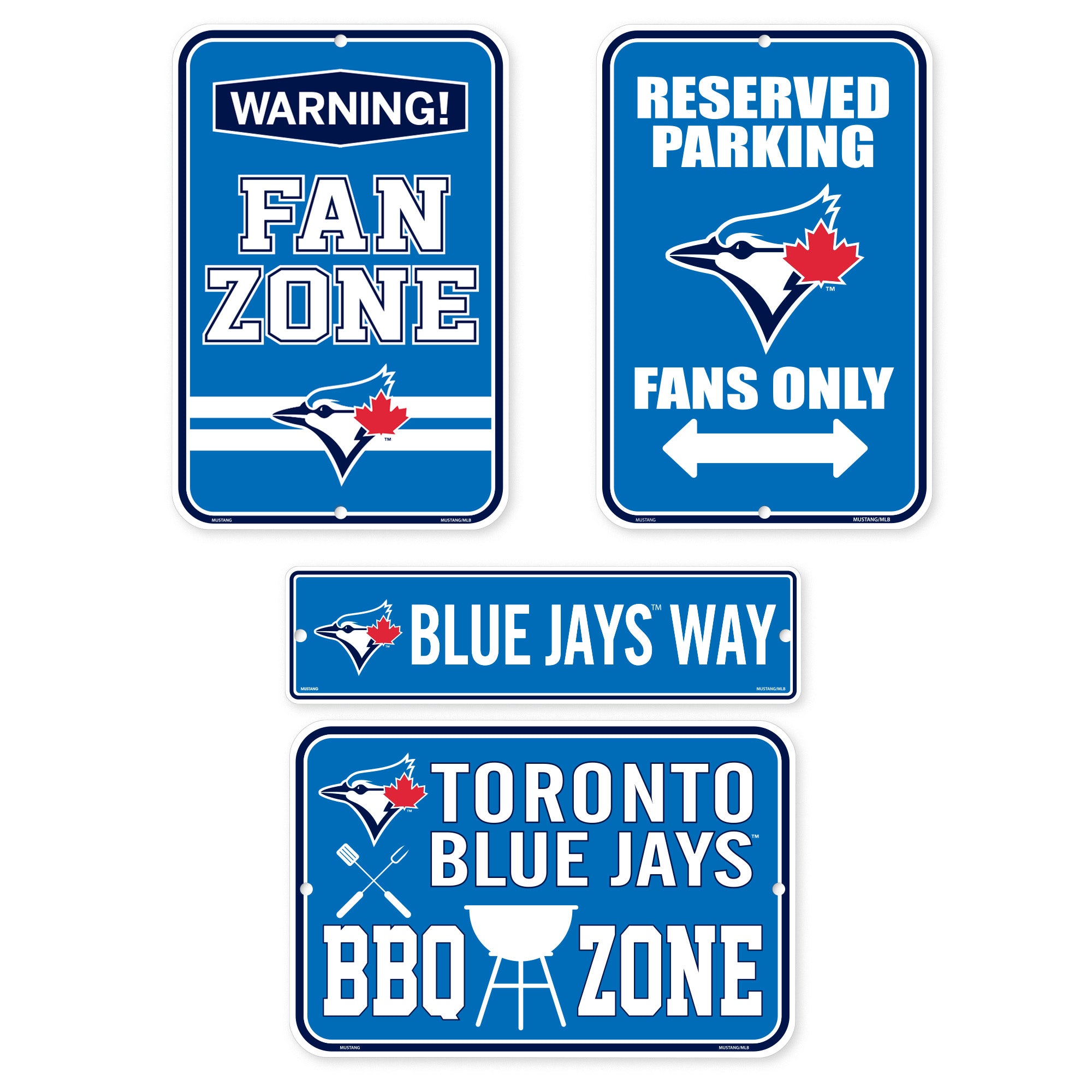 Toronto Blue Jays Four Pack Fan Sign Set 
