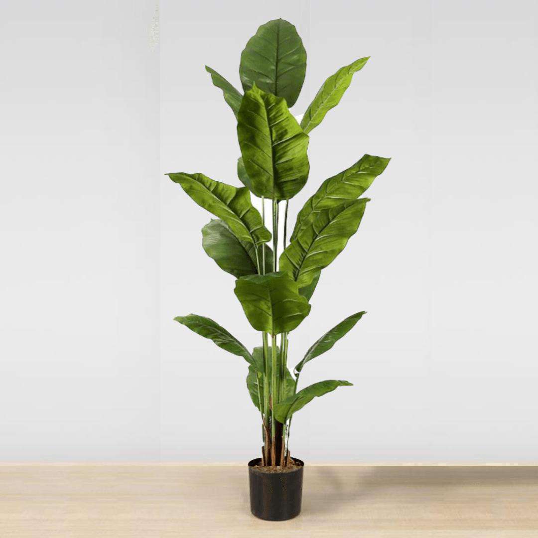 Moka Artificial Spathiphyllum Leaf Potted Plant (Multiple Sizes) 