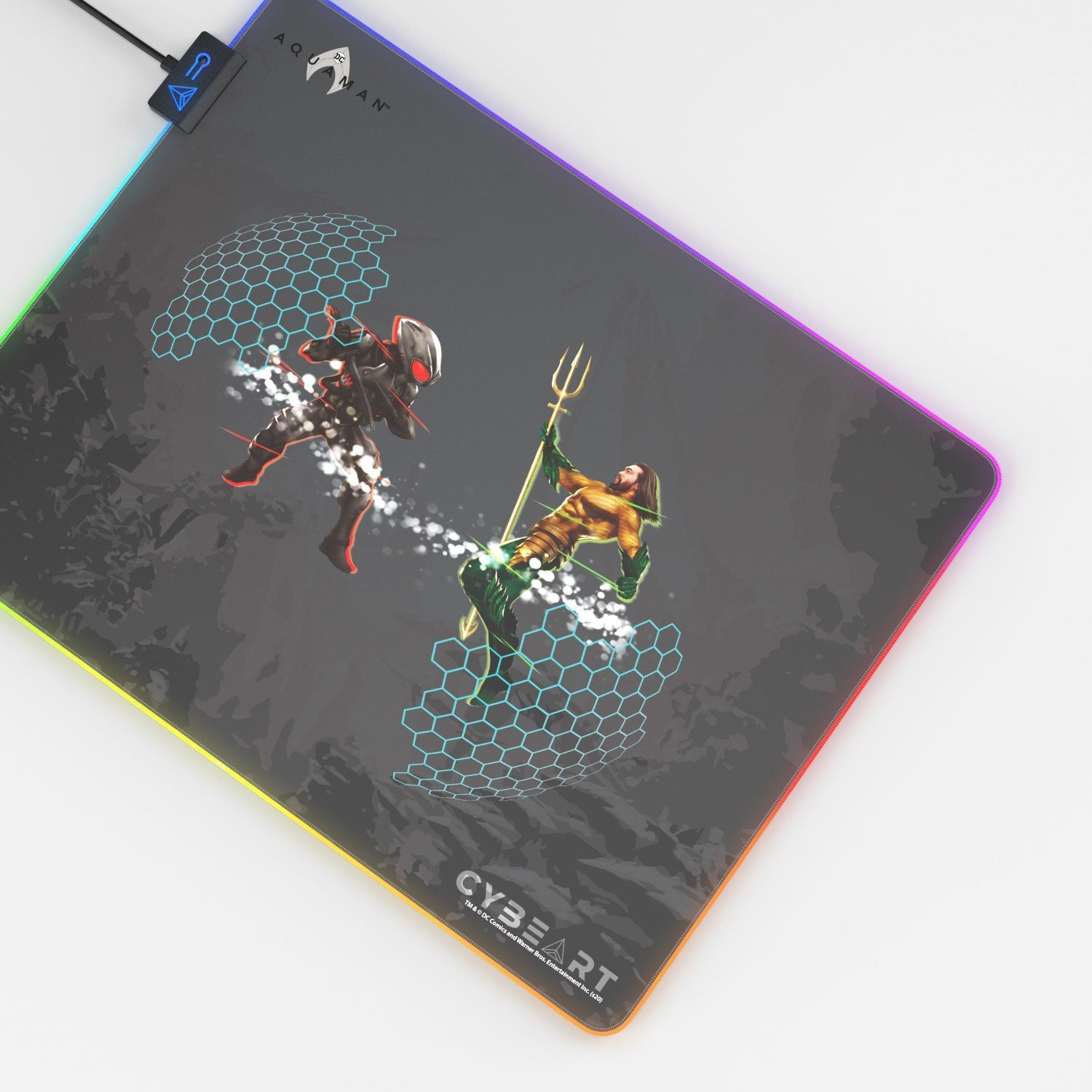 Aquaman Vs. Black Manta Gaming Mouse Pad 