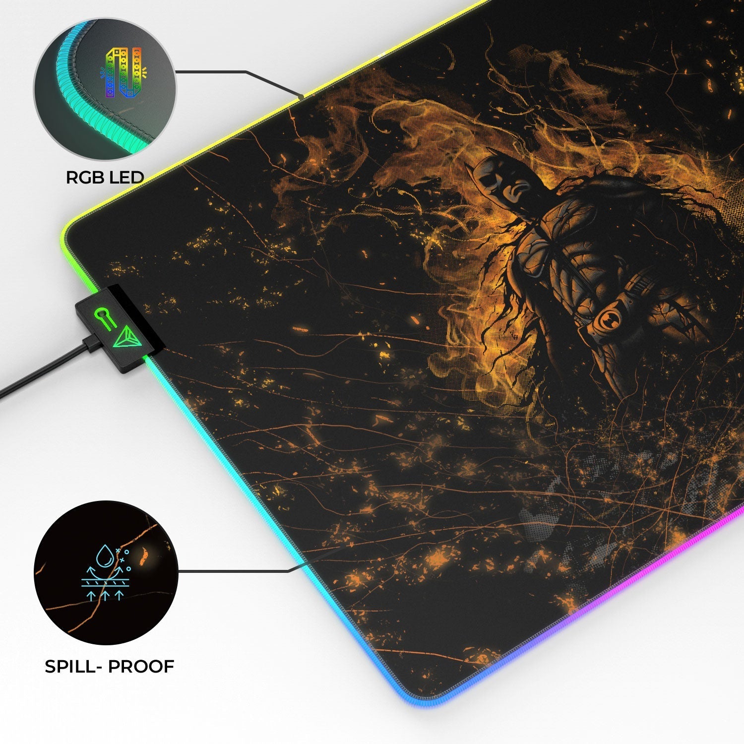 The Dark Knight Rises Gaming Mouse Pad 