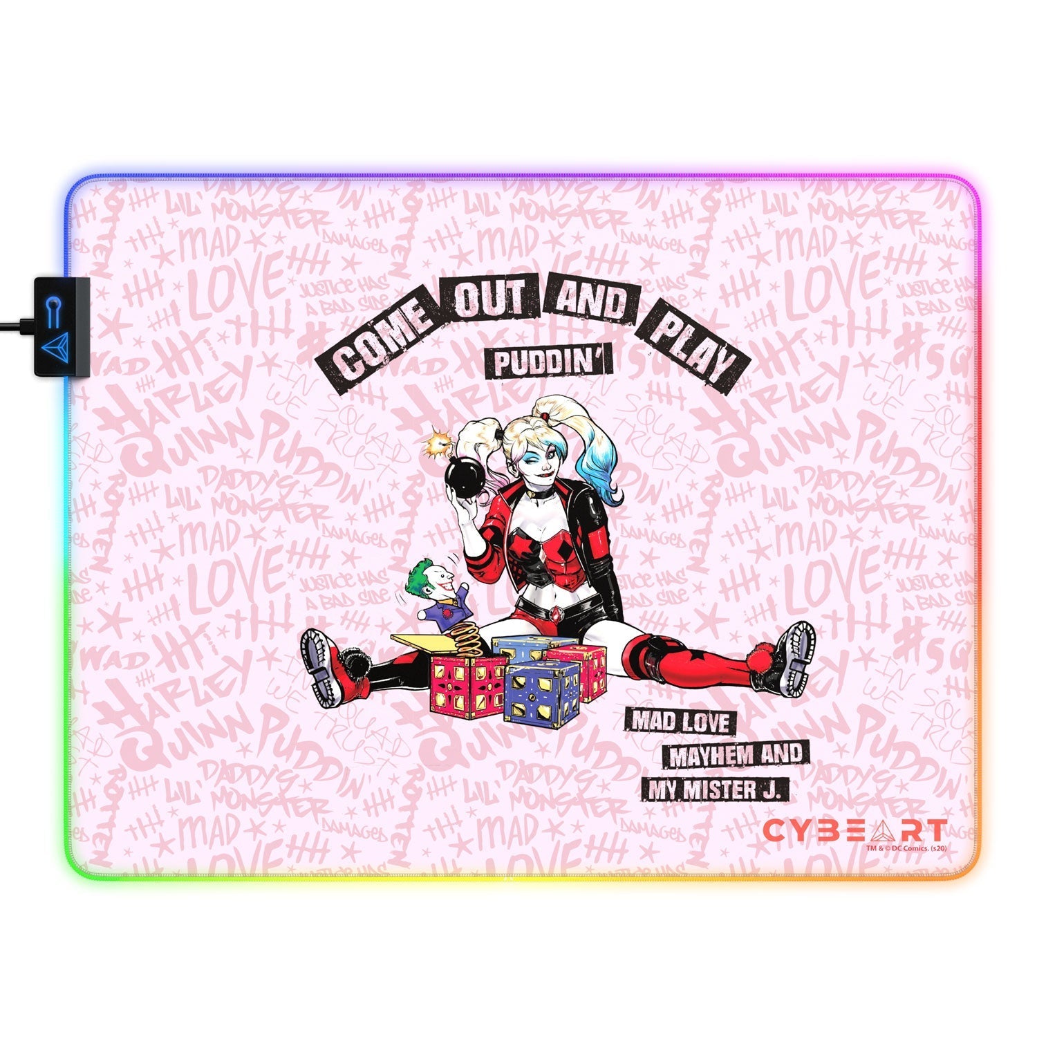 Harley Quinn Gaming Mouse Pad 