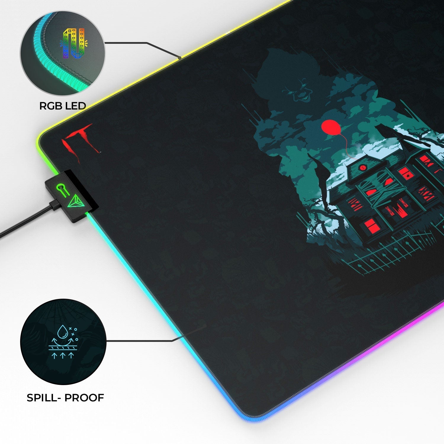 IT - Nightmare Gaming Mouse Pad 