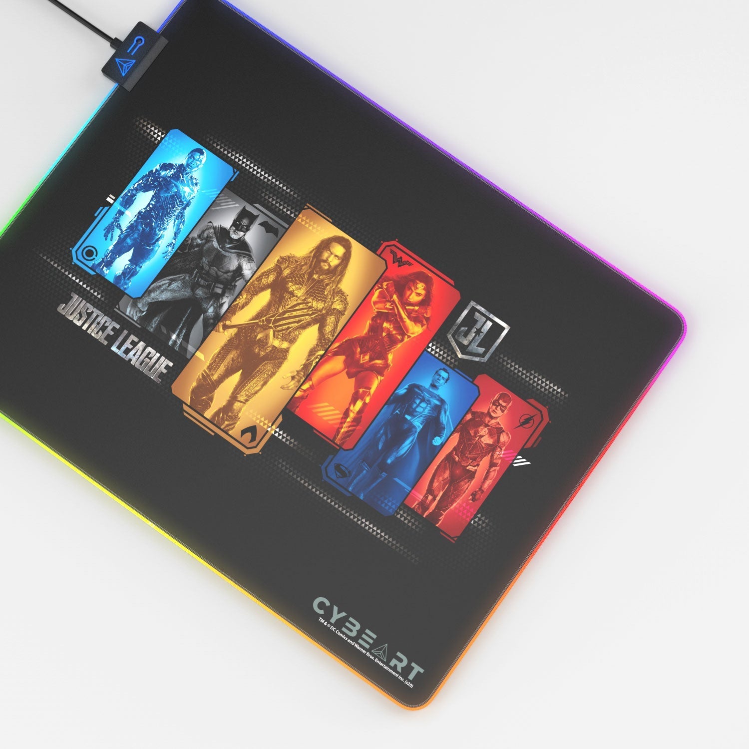 Justice League - Character Portraits Gaming Mouse Pad 