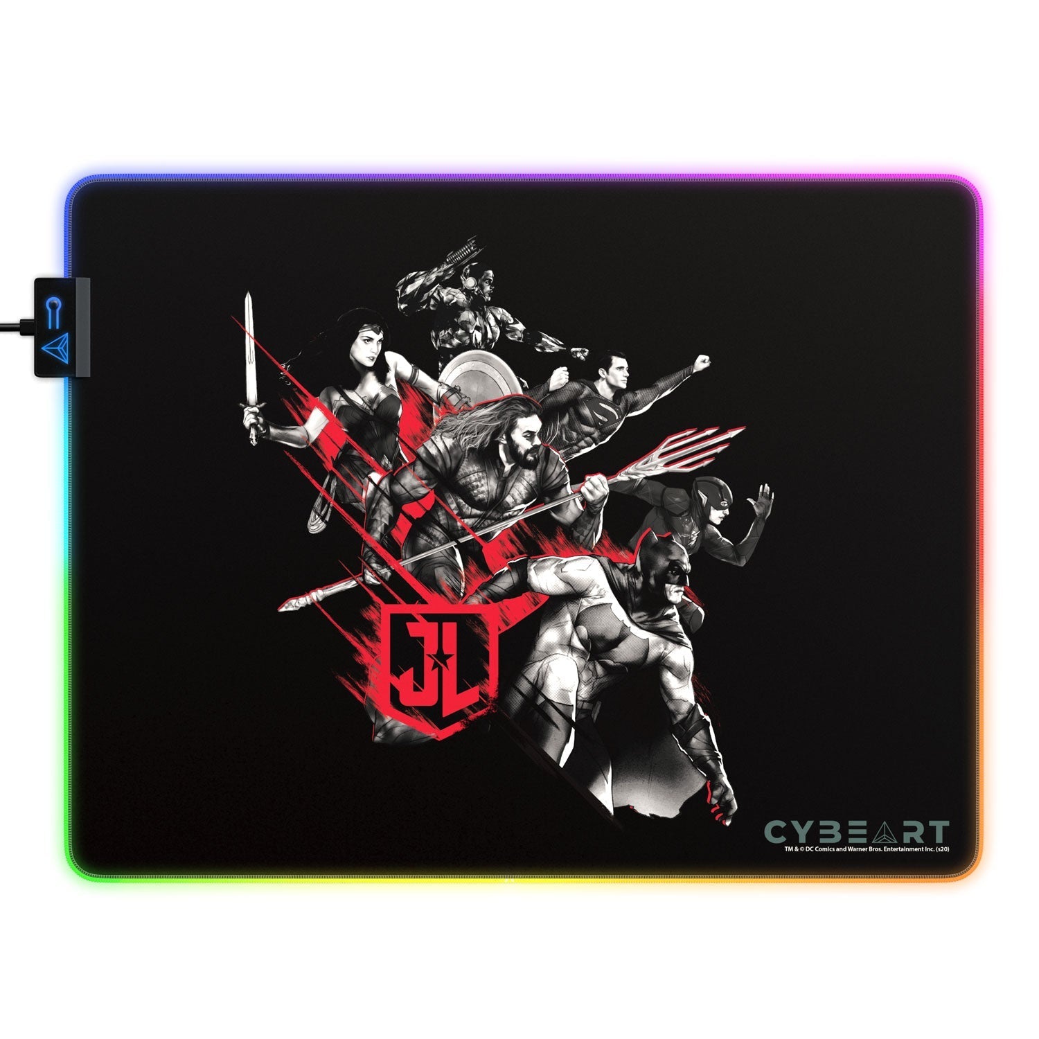 Justice League - Ready For Fight Gaming Mouse Pad 