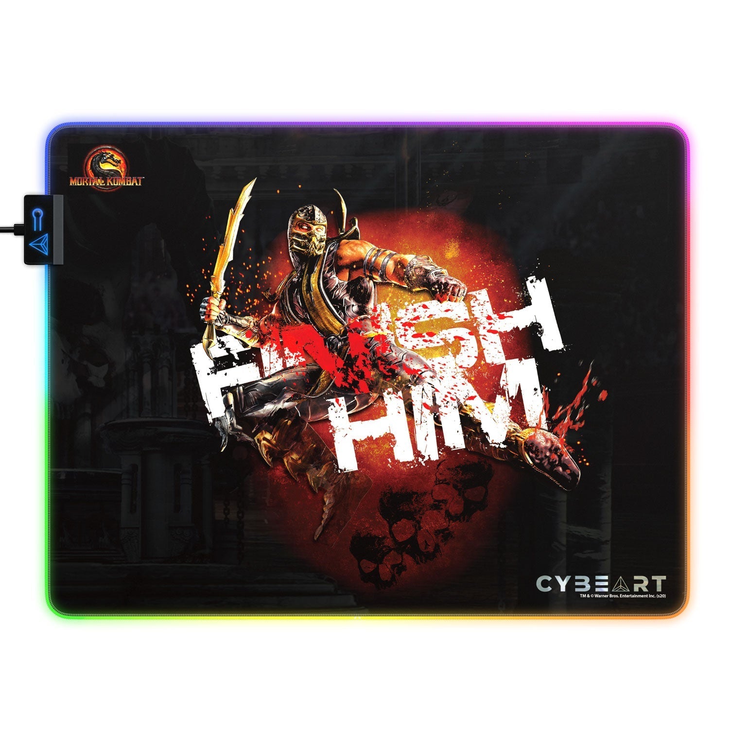 Mortal Kombat - FINISH HIM Gaming Mouse Pad 
