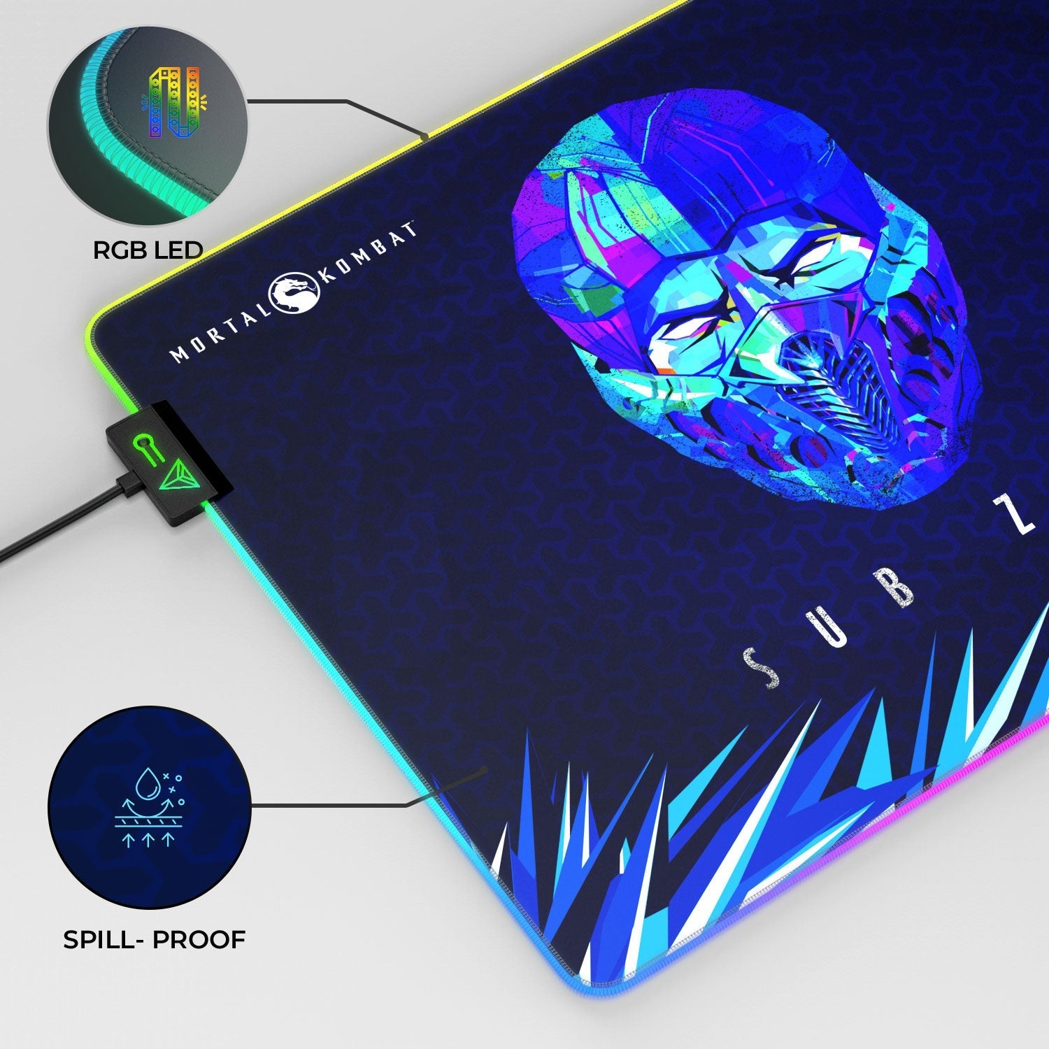 Sub Zero Gaming Mouse Pad 