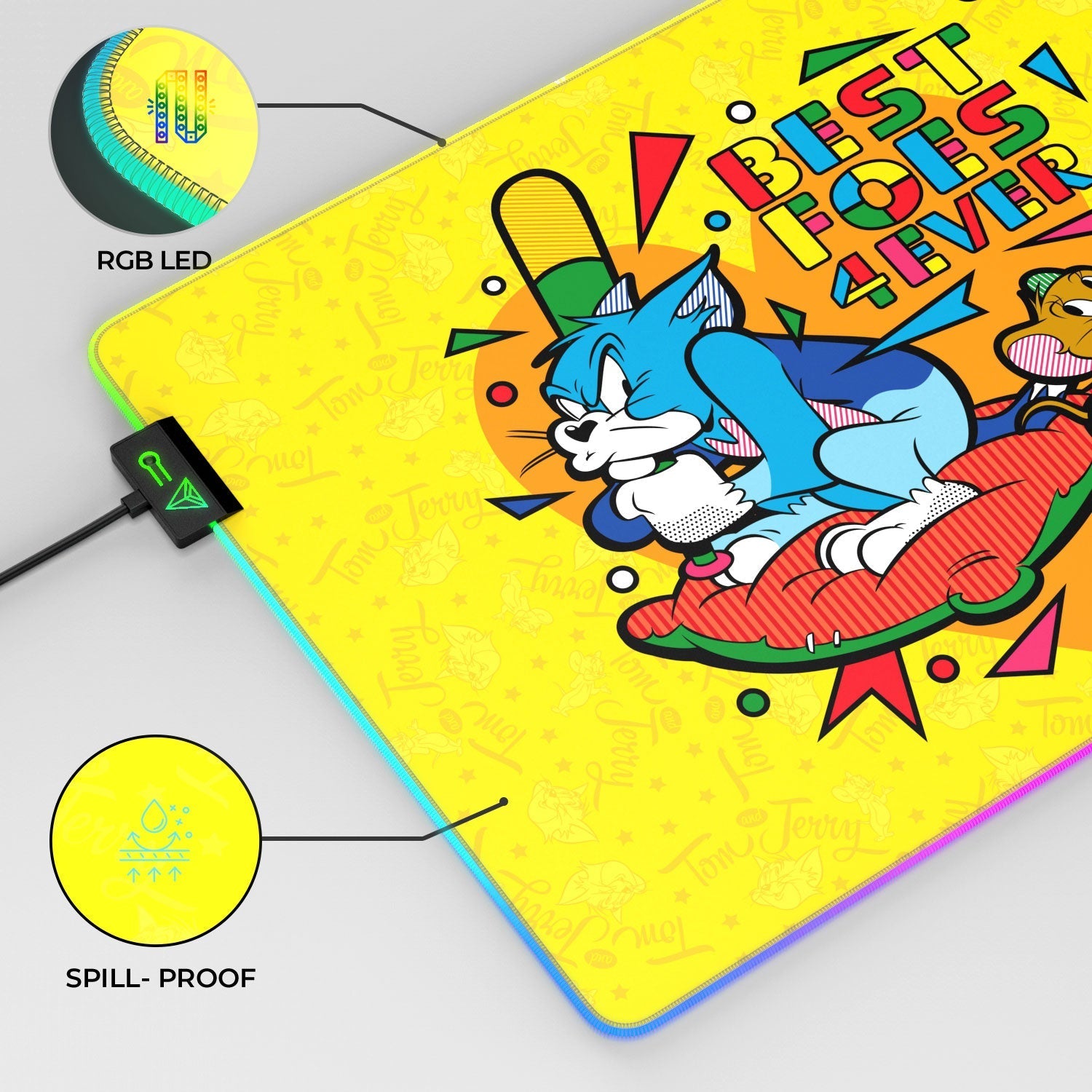 Best Foes Ever Gaming Mouse Pad 