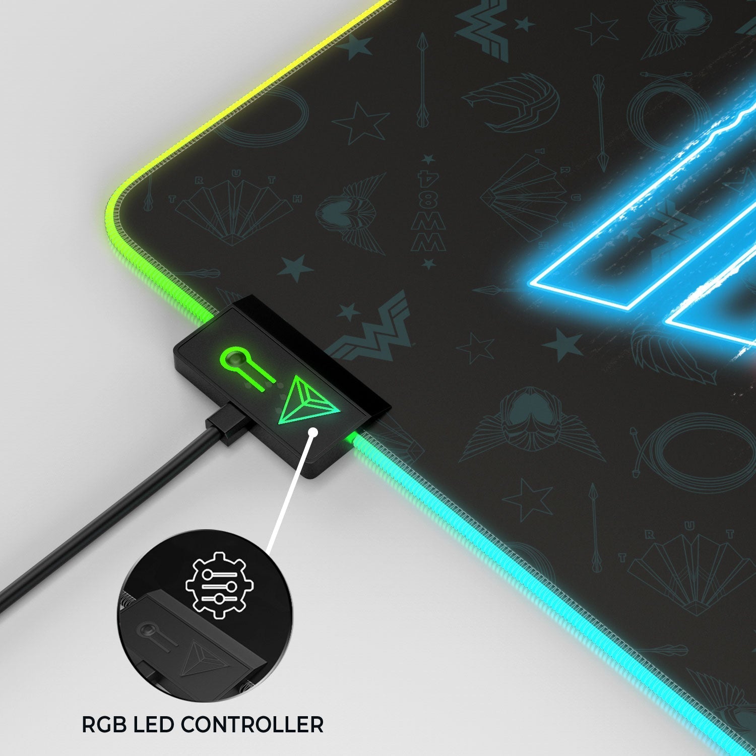 Wonder Woman - Electrified Gaming Mouse Pad 