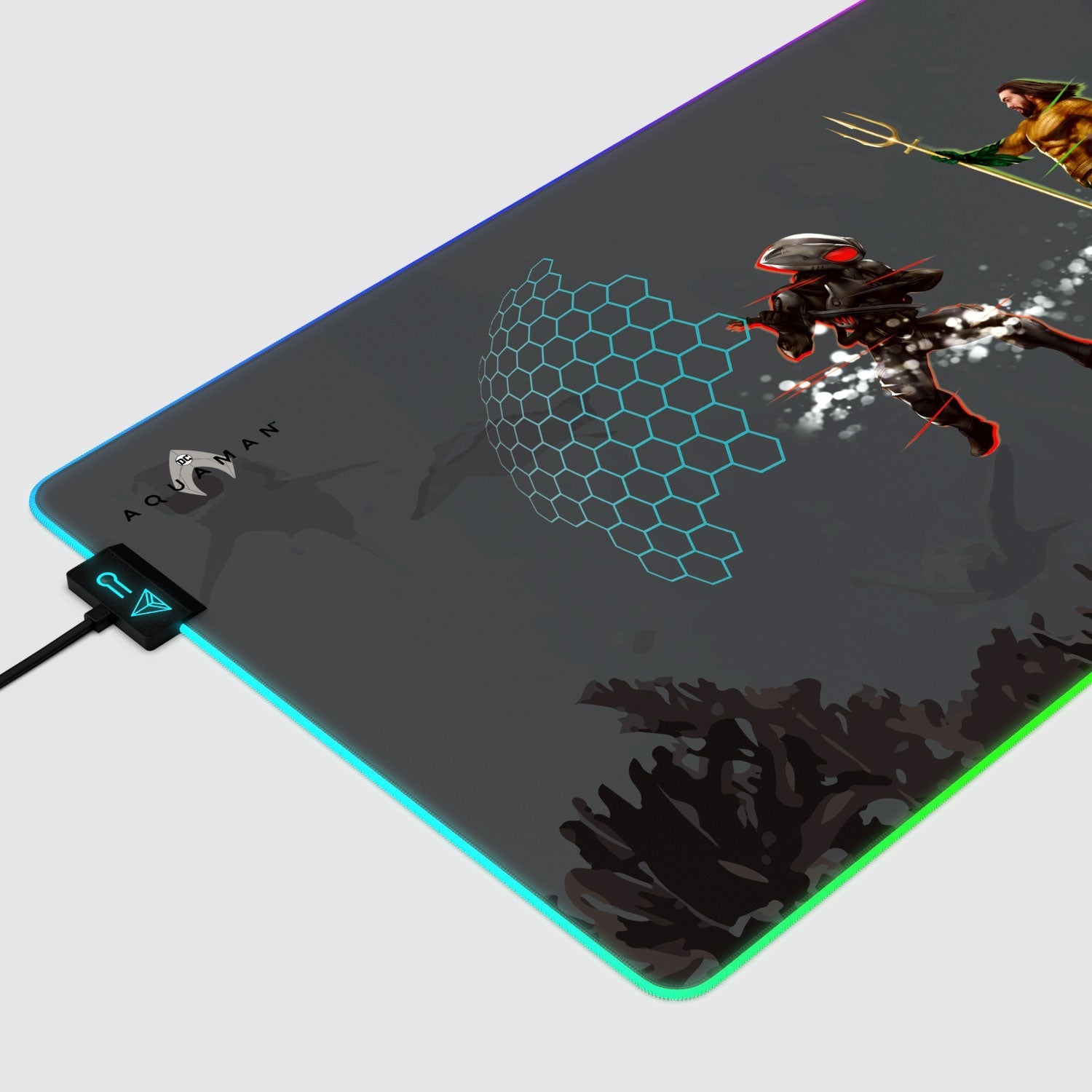 Aquaman Vs. Black Manta Gaming Mouse Pad 