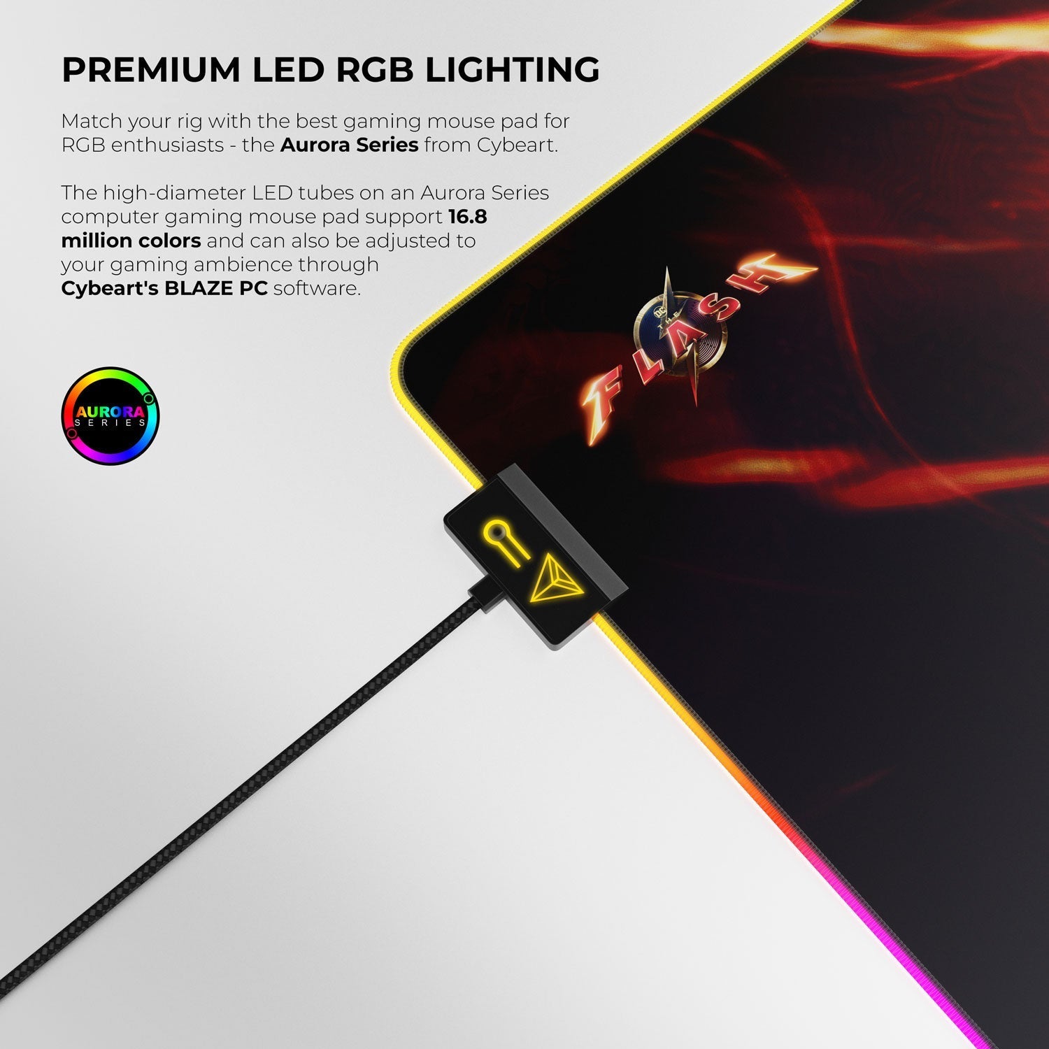 The Flash Gaming Mouse Pad 