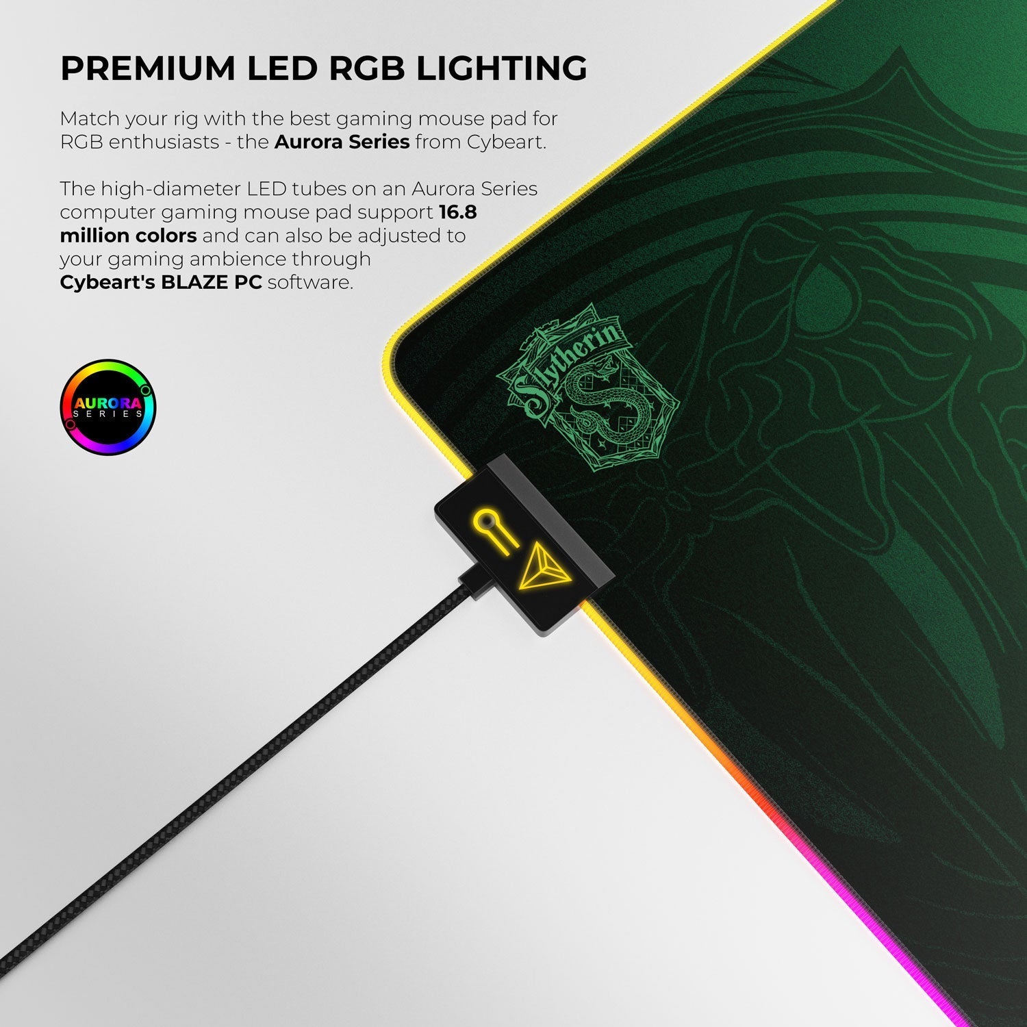 Slytherin Gaming Mouse Pad 