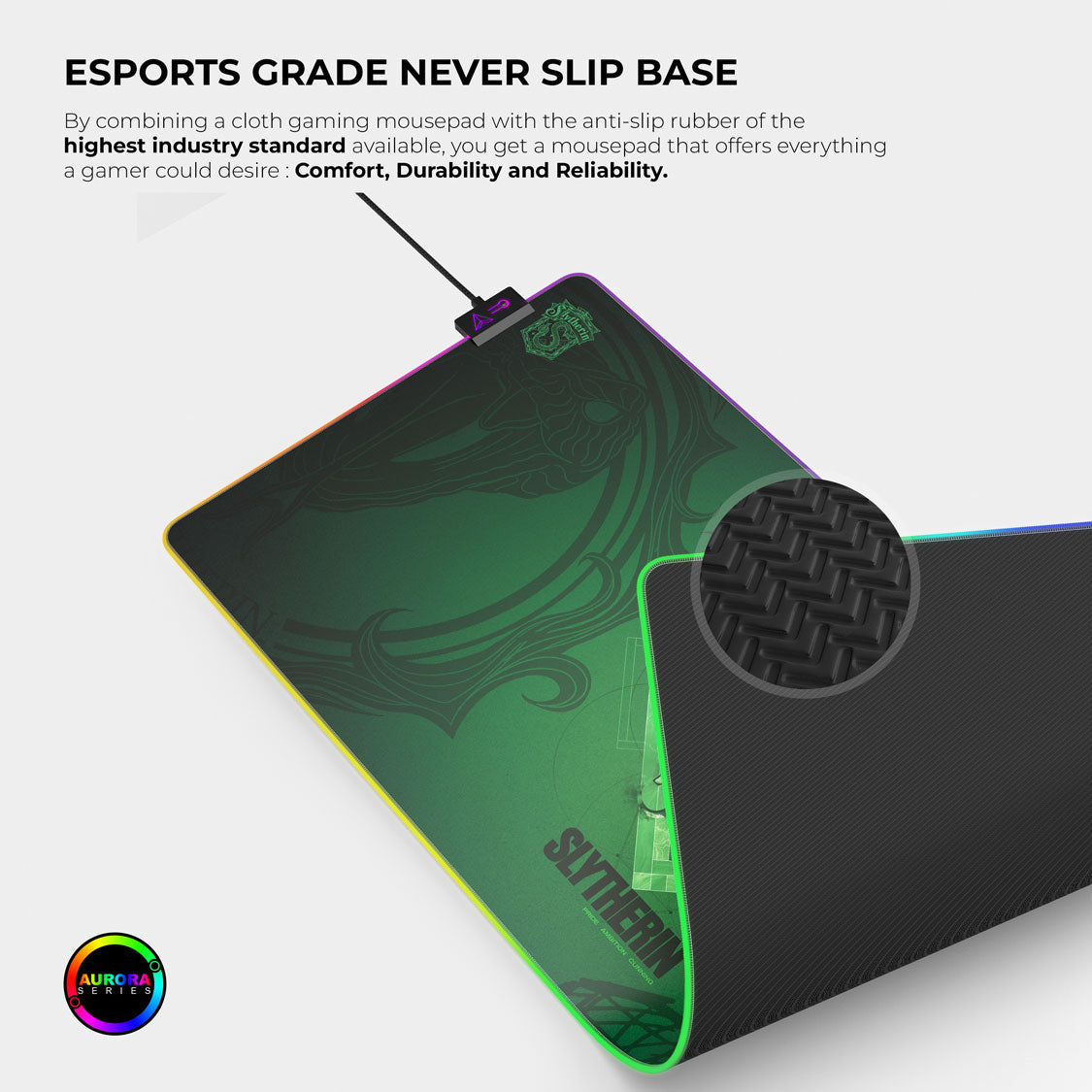 Slytherin Gaming Mouse Pad 