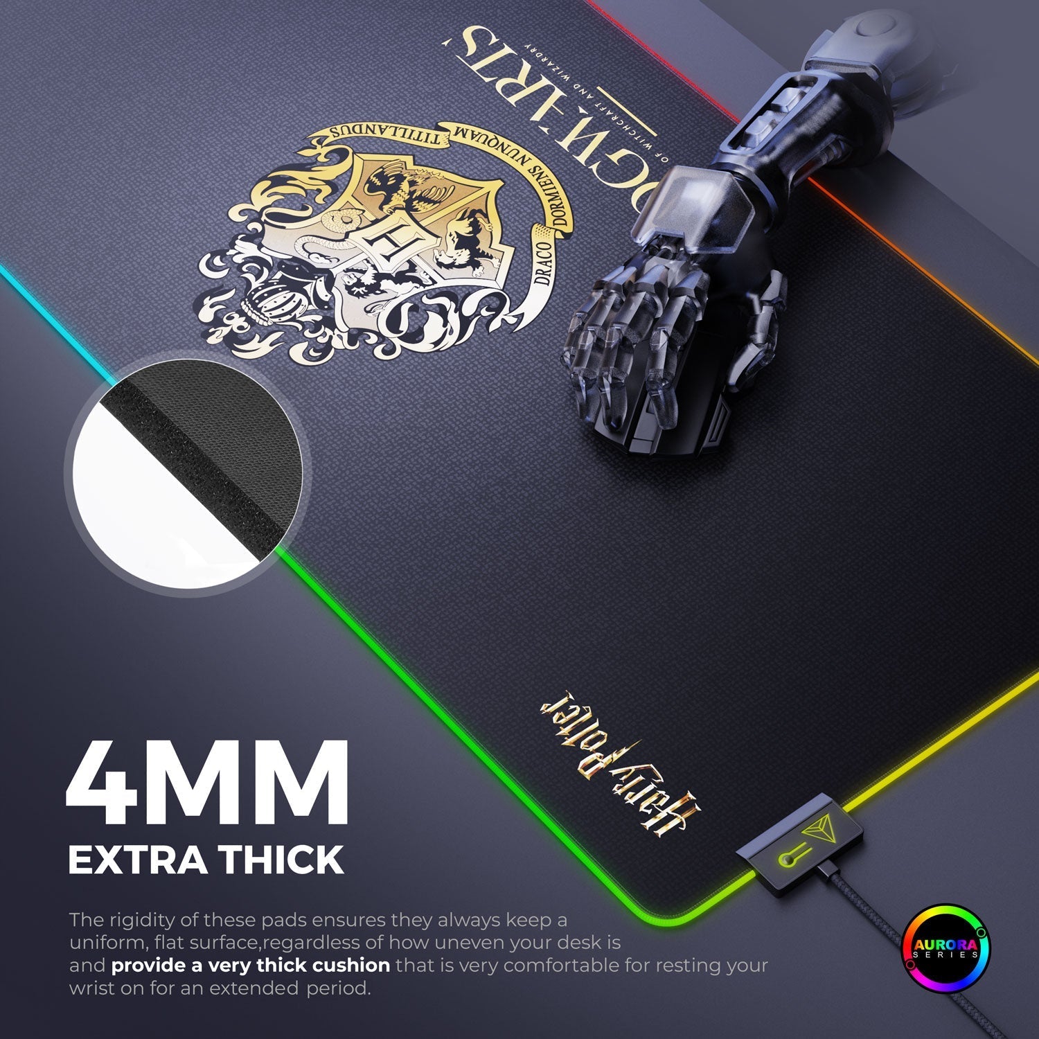 Hogwarts Gaming Mouse Pad 